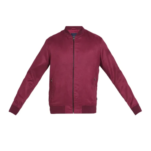 Jack & Jones Faux Suede Jacket - Wine