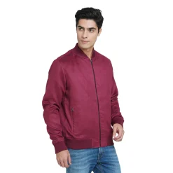 Jack & Jones Faux Suede Jacket - Wine