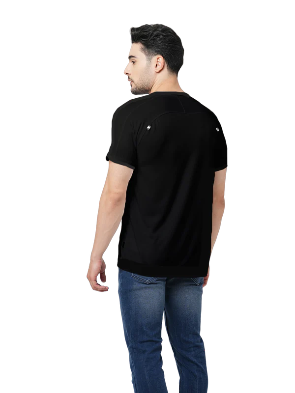Jack & Jones - Icero Round Neck Tee - Black 5 Jack & Jones - Icero Round Neck Tee - Black