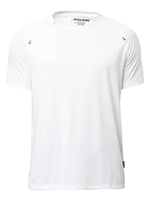 Jack & Jones - Icero Round Neck Tee - White