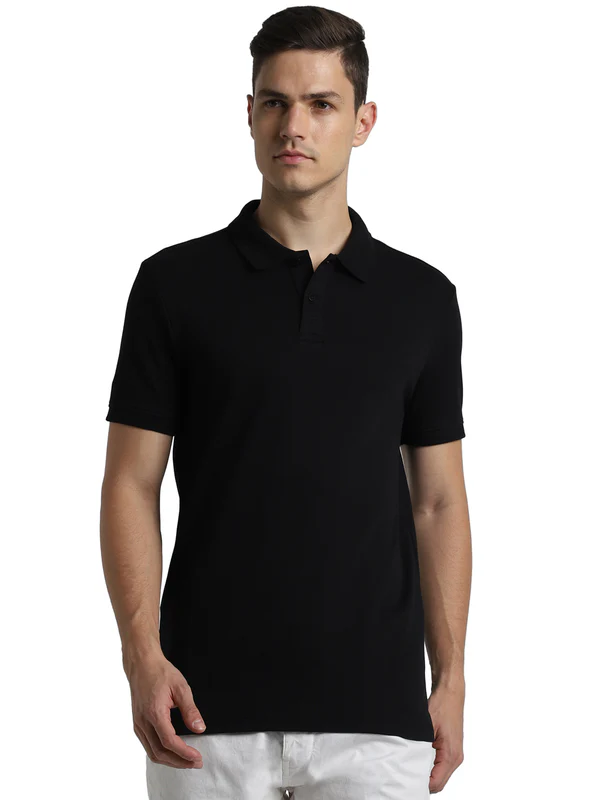 Jack & Jones - Interlock Polo - Black 5 Jack & Jones - Interlock Polo - Black