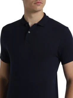 Jack & Jones - Interlock Polo - Navy Blue