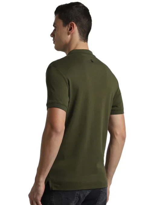 Jack & Jones - Interlock Polo - Olive Green