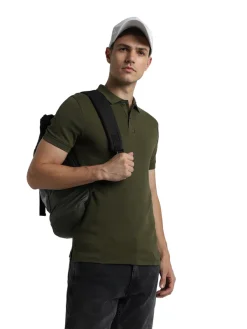Jack & Jones - Interlock Polo - Olive Green