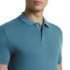 Jack & Jones - Interlock Polo - Teal Blue