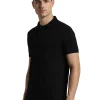 Jack & Jones Jacquard Plain Polo - Black