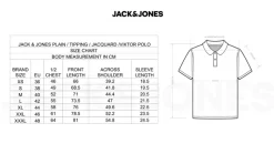 Jack & Jones Jacquard Plain Polo - White