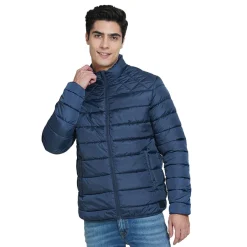 Jack & Jones Kornard Puffer Jacket - Navy Blue