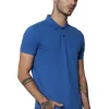 Jack & Jones Solid Plain Polo - Electric Blue.