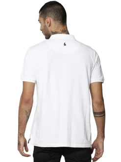 Jack & Jones Solid Plain Polo - White.1
