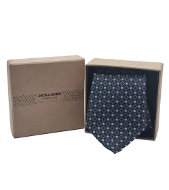 Jack & Jones Steve Inst Tie - Navy Blue