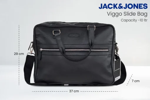 Jack & Jones Viggo Slide Pro Bag - Black 5 Jack & Jones Viggo Slide Pro Bag - Black