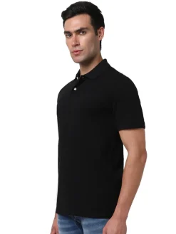 Selected Homme - SLHCRATER - Structure SS Polo - Black