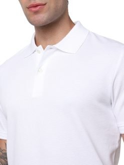 Selected Homme - SLHCRATER - Structure SS Polo - White