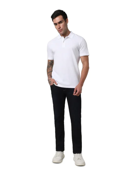 Selected Homme - SLHCRATER - Structure SS Polo - White