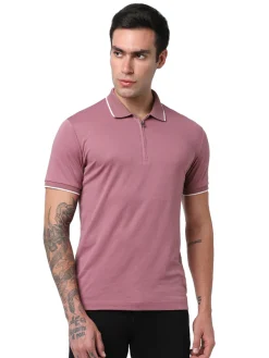 Selected Homme - SLHTHEO - Figo Zip - Pink