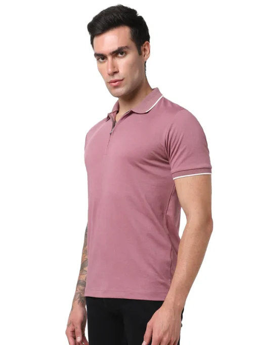 Selected Homme - SLHTHEO - Figo Zip - Pink
