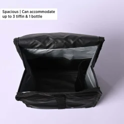 Glasafe Desk Munch Office Combo with Lunch Bag Set of 4 (Tiffin: 320mlx1 + 520mlx1 + Bottle: 750ml) 11 Glasafe Desk Munch Office Combo with Lunch Bag Set of 4