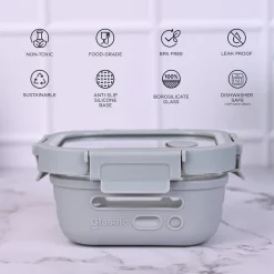 Glasafe Lunch Meal Office Combo Set of 4