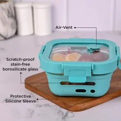 Glasafe Trio Munch Office Combo Set of 4