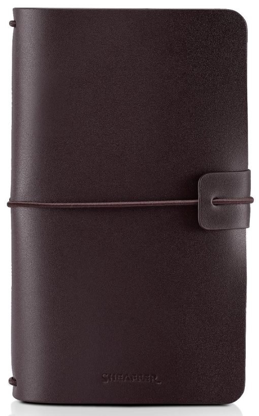 SHEAFFER Gloss Black 9322BP + QUICKRITE Leather Brown