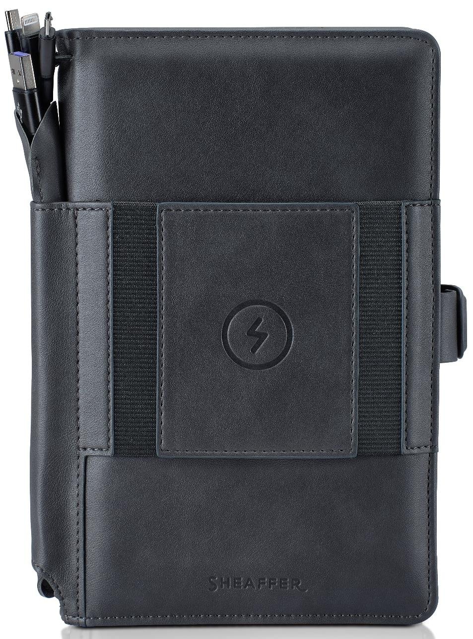 SHEAFFER SUPERBOOK MINI WITH 8000mAh GREY WITH SHEAFFER 100 E9317 MATTE BLACK 3 SHEAFFER SUPERBOOK MINI WITH 8000mAh GREY WITH SHEAFFER 100 E9317 MATTE BLACK