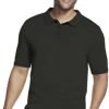 SKECHERS BLACK POLO REGULAR FIT