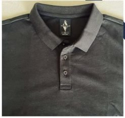 SKECHERS BLACK POLO REGULAR FIT