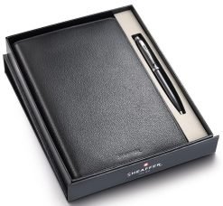 Sheaffer 100 G9388 Ballpoint Pen with Notebook Jacket