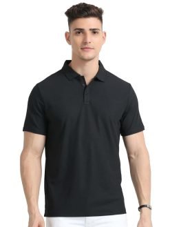Skechers Black Polo Neck T-shirt