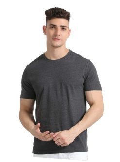 Skechers Charcoal Grey round neck T-shirt