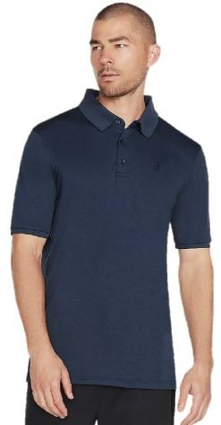 Skechers Navy Blue Polo Neck T-shirt