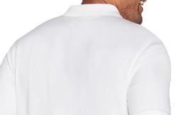 Skechers White Polo Neck T-shirt