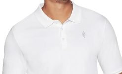 Skechers White Polo Neck T-shirt