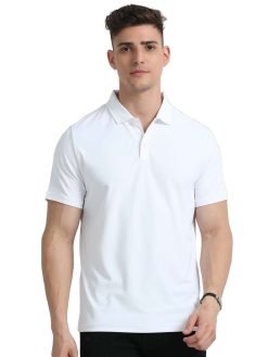 Skechers White Polo Neck T-shirt