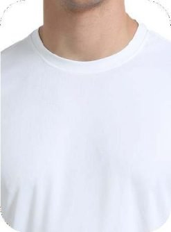 Skechers White Round Neck T-shirt