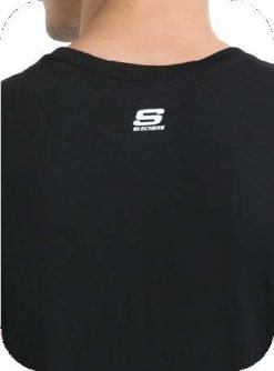 Skechers Black round neck T-shirt