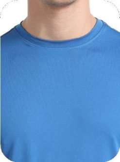 Skechers blue Round Neck T-shirt