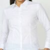 Van Heusen Women's work wear Formal Shirt CVC White (Wrinkle Free)