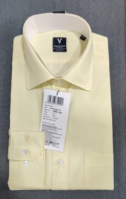 Van Heusen Work Wear Shirt Lemon Yellow