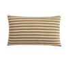 Pluchi Candy Stripes Cushion Cover Stone, Mustard & Natural