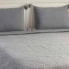 Pluchi Decor & Bedding Antique PLBCANTQ41 Medium Grey Melange