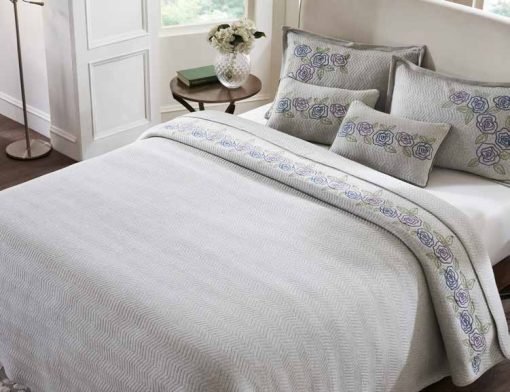 Pluchi Decor & Bedding Arya BCZZGQ065 Vanilla Grey Melange