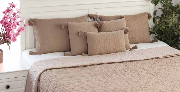 Pluchi Decor & Bedding Diamond Linked PLBCDL44 Dove Beige & Linen 3 Pluchi Decor & Bedding Diamond Linked PLBCDL44 Dove Beige & Linen