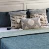 Pluchi Decor & Bedding Flora PLBCFLR229230 Symphony Blue & Mint Cream