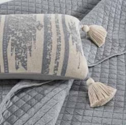 Pluchi Decor & Bedding Hilda BCDQL081 Light Grey Melange