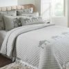Pluchi Decor & Bedding Tiara BCEMB033 Vanilla Grey Melange