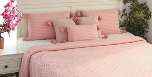 Pluchi Decor & Bedding Waseme BCWSM005 Pink Pearl
