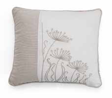 Pluchi Embroidery Cushion Cover Ivory 40.40.1