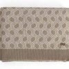 Pluchi Knitted Throws Geometric Throws Stone & Natural